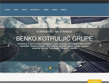 Tablet Screenshot of benko-kotruljic.hr